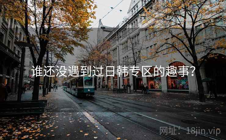 谁还没遇到过日韩专区的趣事？